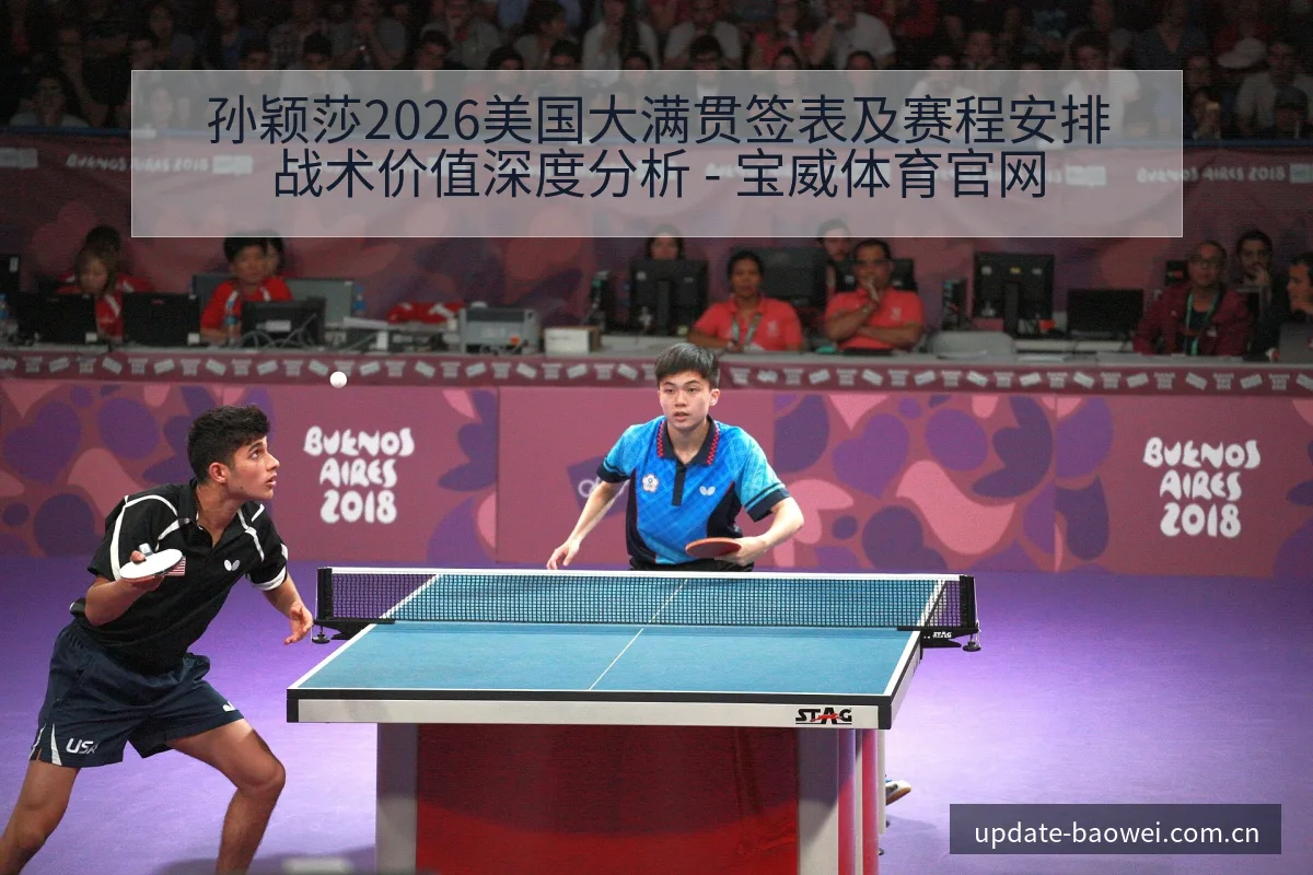孙颖莎2026美国大满贯签表及赛程安排战术价值深度分析 - 宝威体育官网